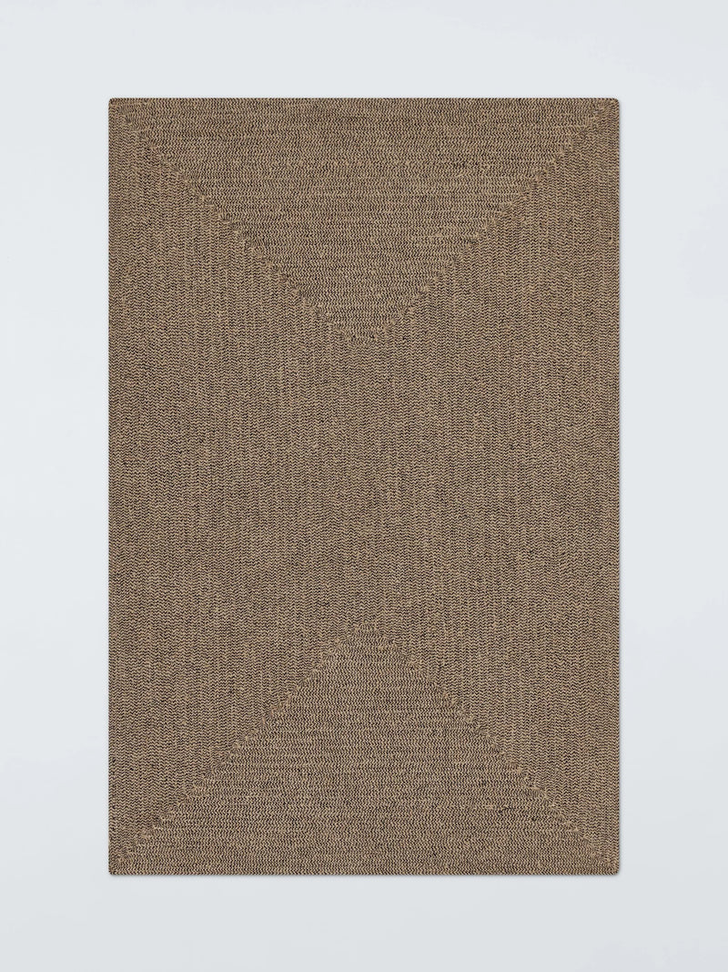 John Lewis braided jute blend rug 180x120cm, UK version