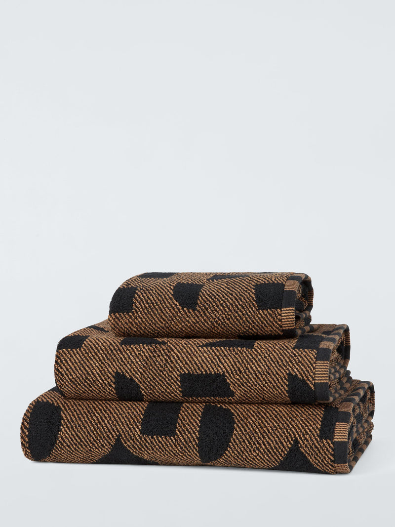 John Lewis x John Cooper Carr Geometric Towel, Multi, UK version