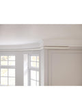 Speedy Products white aluminium curtain track, UK version