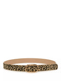 KAFFE leopard oval buckle belt, imported from the UK