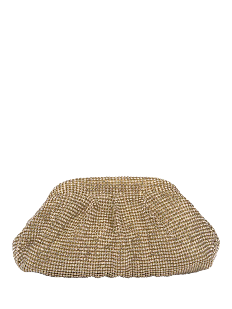 Paradox London Dianne Ruched Clutch Bag