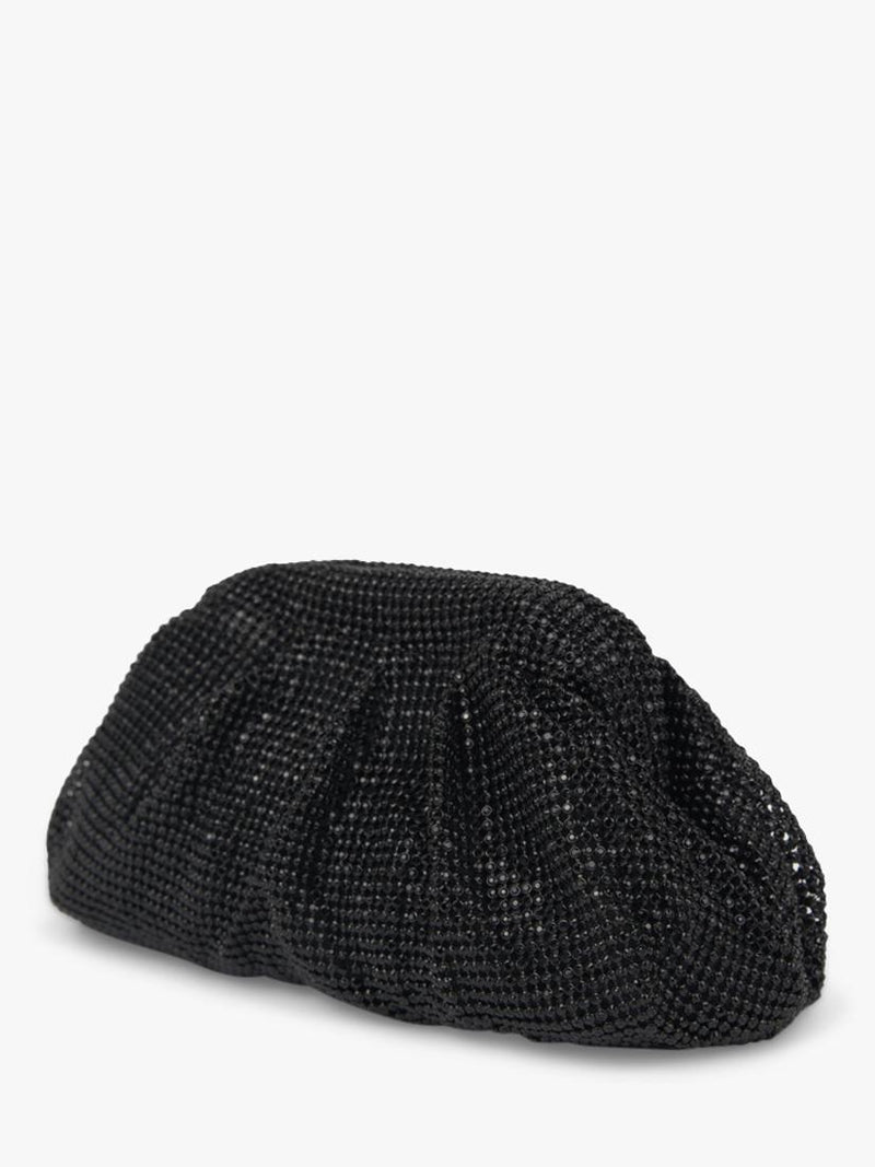 Paradox London Dianne ruched clutch bag (British brand)