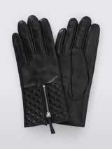 John Lewis John Lewis Quilted Leather Zip Gloves- Buy online at McGrocer