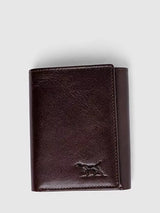 John Lewis Rodd & Gunn Wesport Tri-Fold Leather Wallet Chocolate- Buy online at McGrocer