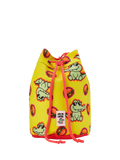 Small Stuff kids duffle bag yellow crocodile print imported from the UK