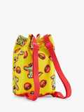 Small Stuff kids duffle bag yellow crocodile print imported from the UK