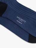 Hackett London ribbed cotton socks, imported from the UK