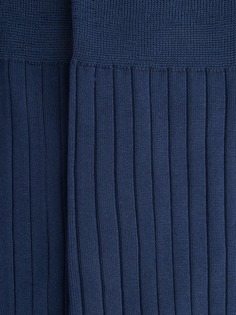 Hackett London ribbed cotton socks, imported from the UK
