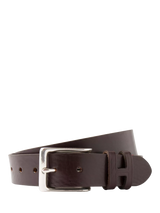 John Lewis Hackett London Casual H Keeper Leather Belt, Brown- Buy online at McGrocer