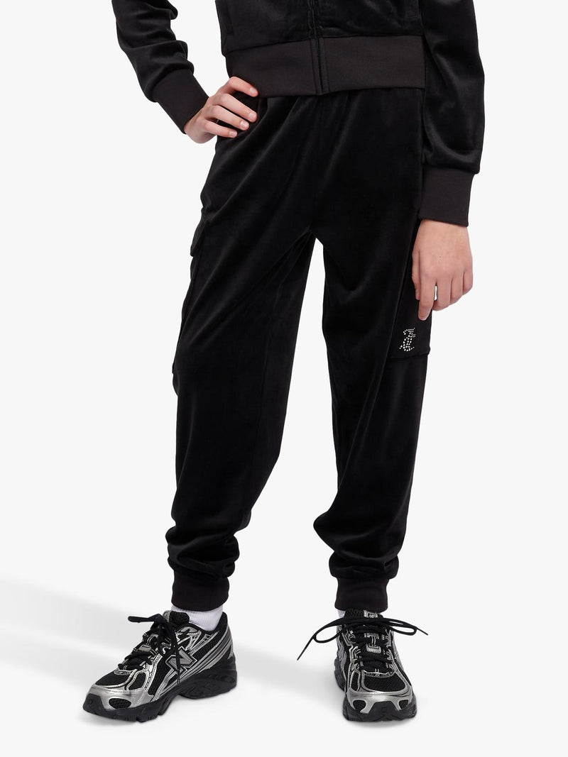Juicy Couture kids' cargo cuffed joggers, UK version