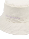 New Balance kids reversible bucket hat bright lavender (British brand)