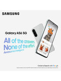 Samsung Galaxy A56 5G smartphone 256GB 6.7-inch display, imported from the UK