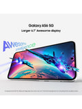 Samsung Galaxy A56 5G smartphone 256GB 6.7-inch display, imported from the UK