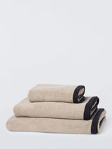John Lewis John Lewis Contrast Border Bath Towel Cotton Hotel Style 600 GSM- Buy online at McGrocer