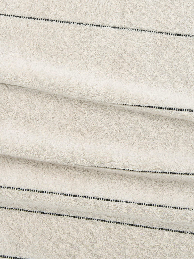 John Lewis Textured Stripe Towel 600gsm, UK version