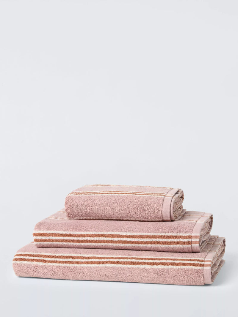 John Lewis Ambleside Stripe Bath Towels