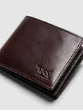 Rodd & Gunn Wardville leather pouch wallet chocolate, UK version