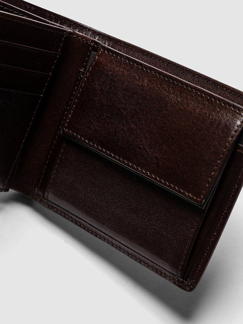 Rodd & Gunn Wardville leather pouch wallet chocolate, UK version