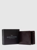 Rodd & Gunn Wardville leather pouch wallet chocolate, UK version