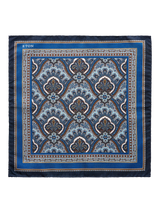 John Lewis Eton Silk Paisley Pocket Square- Buy online at McGrocer