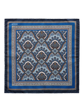 Eton silk paisley pocket square (British brand)