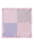 Eton Silk Check Pocket Square