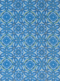 chesca floral mosaic scarf in blue - British product