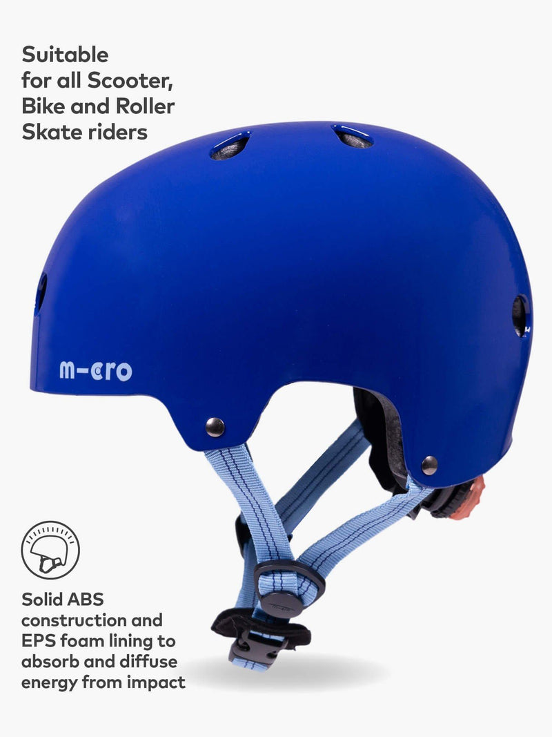 Casque de sécurité pour enfants Micro Scooters bleu, version Royaume-Uni