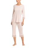 Hanro Moments cropped pyjamas, UK version