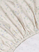 John Lewis Piglet in Bed Spring Sprig Cotton Fitted Sheet King Size- Buy online at McGrocer
