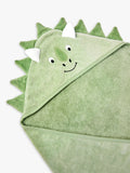 JoJo Maman Bébé dino hooded towel green mid - British product