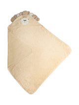 John Lewis JoJo Maman Bébé Baby Lion Hooded Towel Brown Light- Buy online at McGrocer