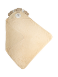 JoJo Maman Bébé lion hooded towel light brown (British brand)