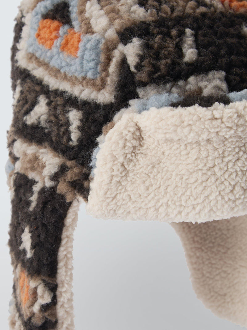 John Lewis kids' Aztec borg hat multi-colour, imported from the UK
