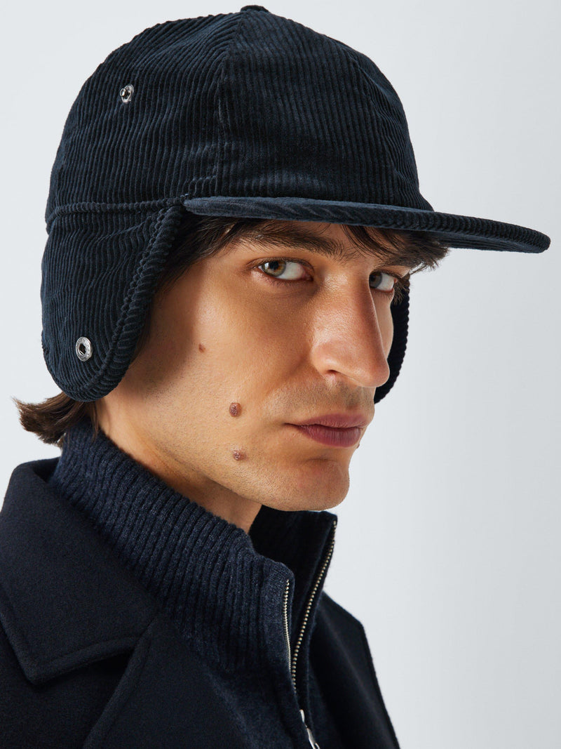 John Lewis corduroy trapper hat - British product