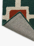 Scion Hatch pure wool rug rust 120x180cm, imported from the UK