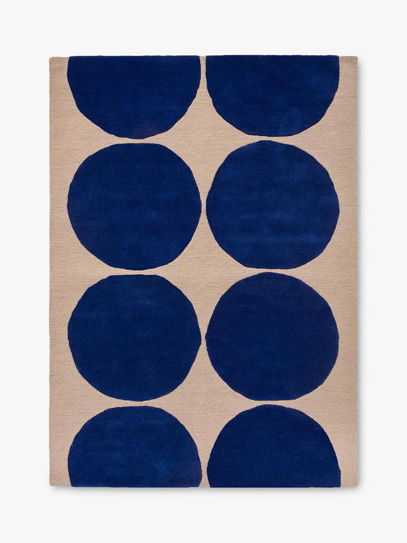 Marimekko pure wool Kivet hand tufted rug 200x140cm (British brand)