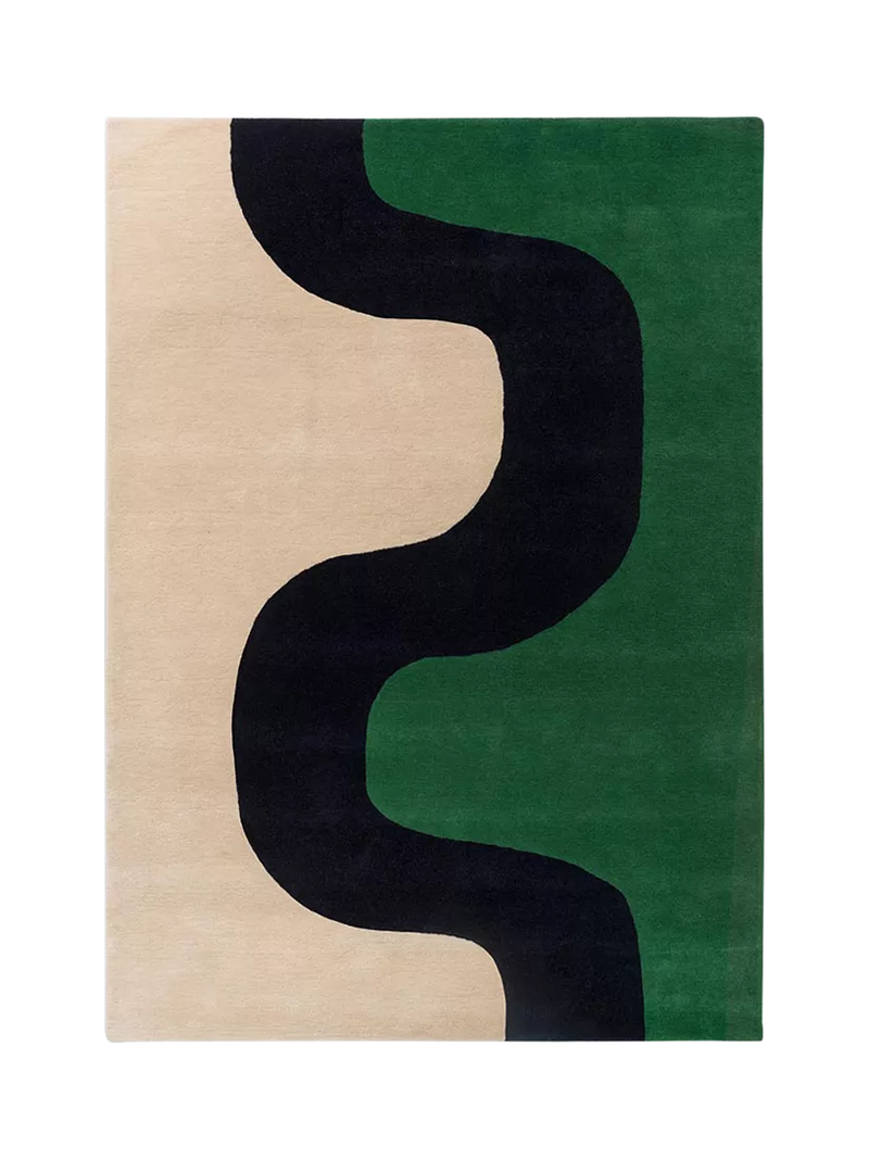 Marimekko Seireeni wool rug 200x140cm, imported from the UK