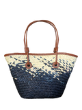 Seaspray paper woven tote bag cream, imported from the UK
