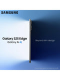 Samsung Galaxy S25 Edge smartphone 12GB RAM 256GB storage - British product
