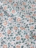 John Lewis Marlow trailing cotton duvet cover set double floral - British product