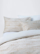 John Lewis John Lewis Avisa Pure Cotton Jacquard Bedding, Double, Champagne- Buy online at McGrocer