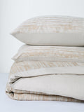 John Lewis Avisa champagne pure cotton jacquard bedding (British brand)