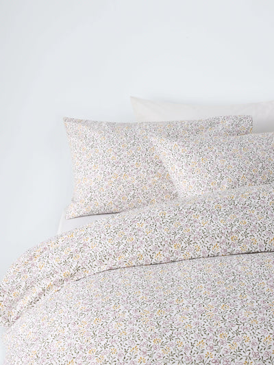 John Lewis John Lewis Mae Cotton Ditsy Floral Double Duvet Cover Set- Buy online at McGrocer