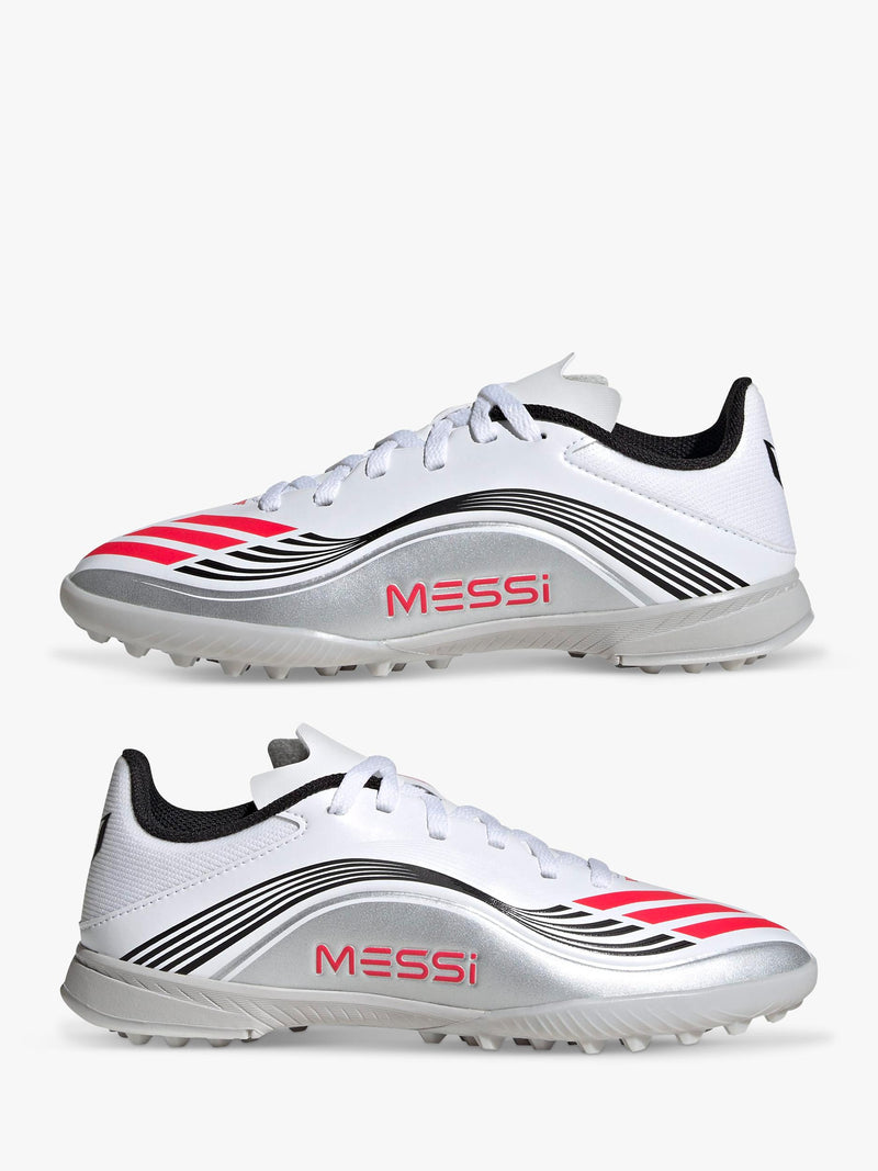 adidas kids football boots F50 League Messi white (British brand)