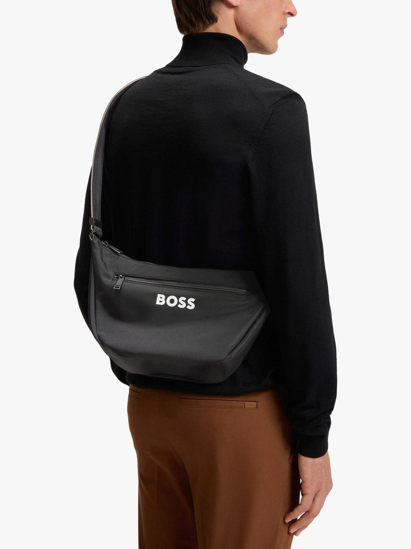 HUGO BOSS crossbody bag black logo (British brand)