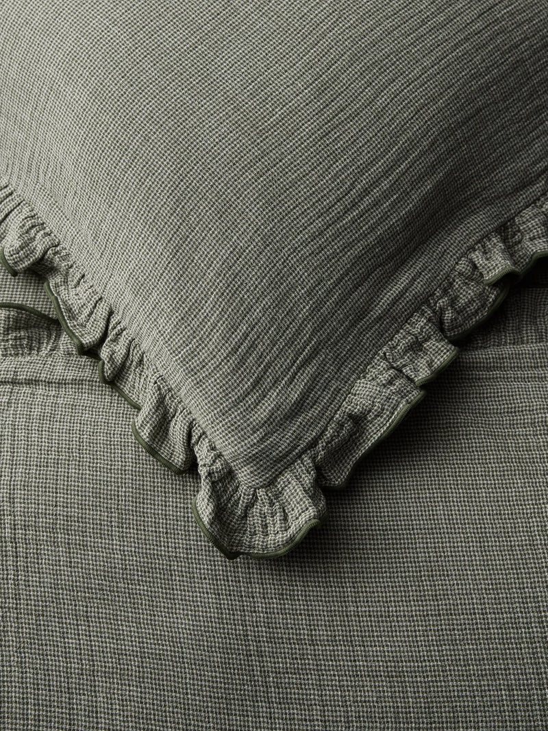 John Lewis Belvoir pure cotton gauze duvet cover set double, imported from the UK
