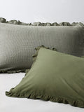 John Lewis Belvoir pure cotton gauze duvet cover set double, imported from the UK