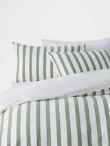 John Lewis John Lewis Stitch Stripe Pure Cotton Weave Duvet Cover Set Double- Buy online at McGrocer