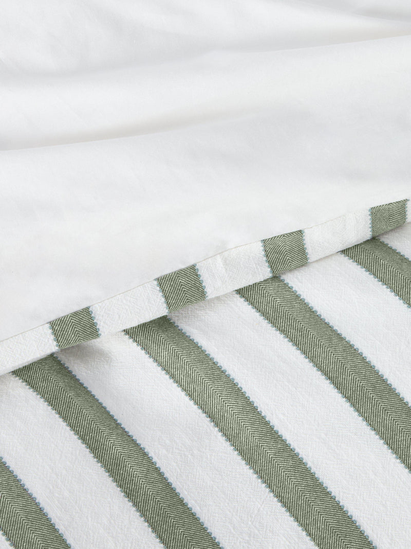 John Lewis stitch stripe duvet cover set double (British brand)
